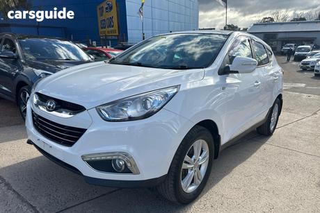 White 2013 Hyundai IX35 Wagon Se (Fwd)