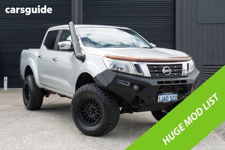Silver 2017 Nissan Navara Dual Cab Utility St (4X4)
