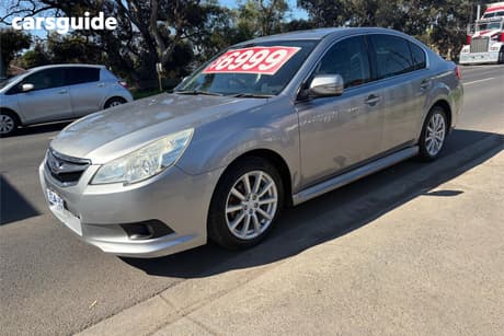 Silver 2010 Subaru Liberty Sedan 2.5I Premium