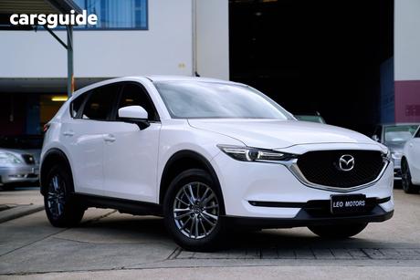 White 2017 Mazda CX-5 Wagon Maxx Sport (4X4)