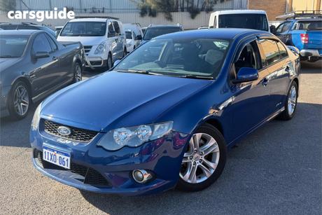 Blue 2010 Ford Falcon Sedan Xr6