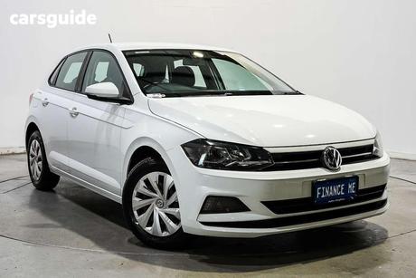 White 2019 Volkswagen Polo Hatchback 70 Tsi Trendline