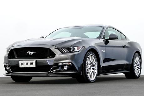 Grey 2016 Ford Mustang Coupe Fastback Gt 5.0 V8