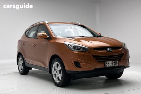 Orange 2014 Hyundai IX35 Wagon Active (Fwd)