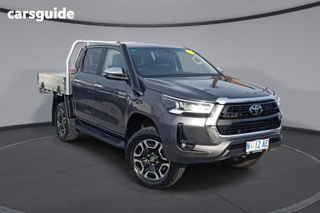 Grey 2022 Toyota Hilux Double Cab Pick Up Sr5 (4X4)