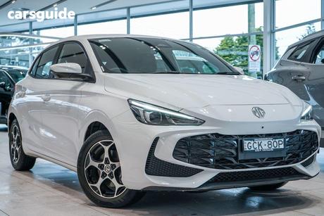 White 2024 MG MG3 Hatchback Essence Hybrid+