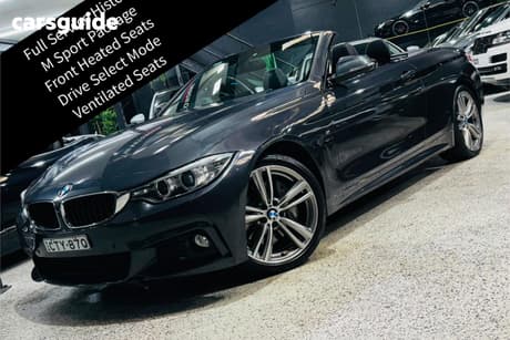 Grey 2014 BMW 435I Convertible 35I