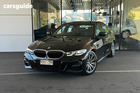 Black 2018 BMW 320D Sedan M Sport