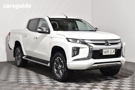 White 2021 Mitsubishi Triton Double Cab Pick Up Glx-R (4X4)