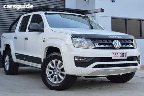 White 2019 Volkswagen Amarok Dual Cab Utility V6 Tdi 550 Core