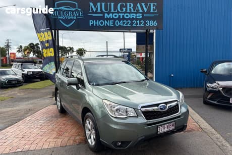 Green 2015 Subaru Forester Wagon 2.5I-L