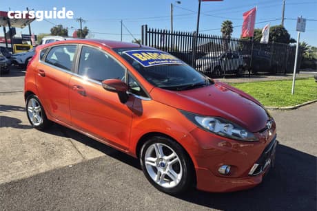 Orange 2012 Ford Fiesta Hatchback Zetec