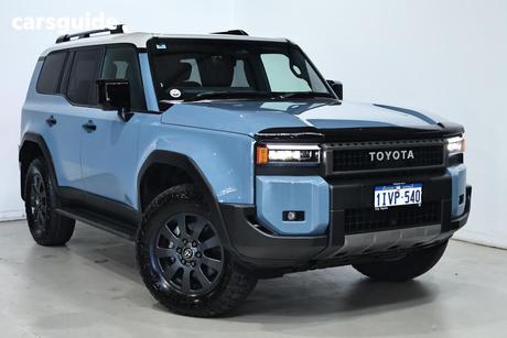 Blue 2025 Toyota Landcruiser Prado Wagon Altitude