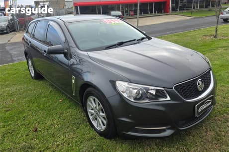 Grey 2017 Holden Commodore Sportswagon Evoke