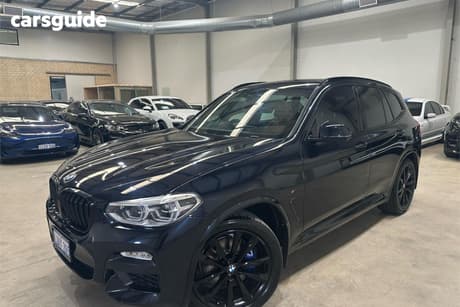 Black 2018 BMW X3 Wagon Xdrive 30I