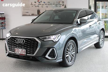 Grey 2021 Audi Q3 Sportback 35 Tfsi S Line