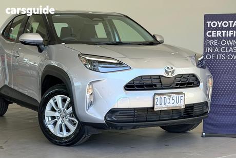 Silver 2025 Toyota Yaris Cross Wagon Gx Hybrid