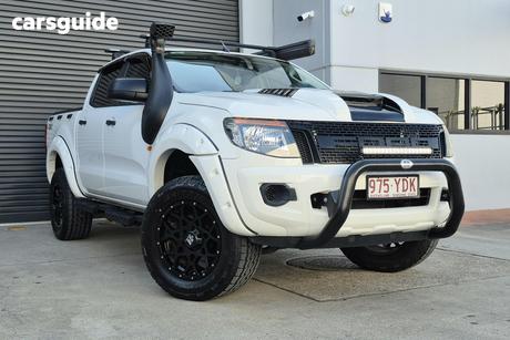 White 2014 Ford Ranger Dual Cab Utility Xl 3.2 (4X4)