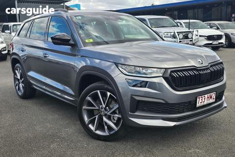 Grey 2023 Skoda Kodiaq Wagon Style (4X4) 132Tsi