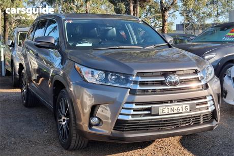 Grey 2018 Toyota Kluger Wagon Grande (4X2)