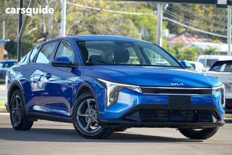 Blue 2025 Kia K4 Sedan S