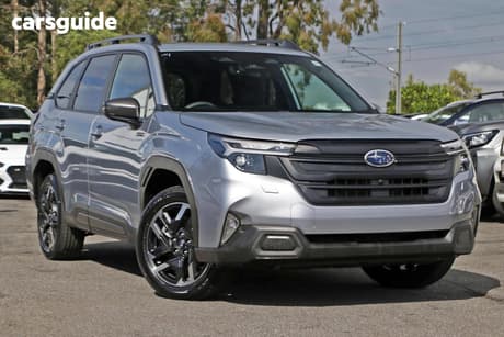 Silver 2025 Subaru Forester Wagon Hybrid (Awd)