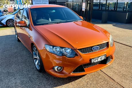 Orange 2010 Ford Falcon Sedan Xr6 50Th Anniversary