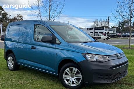 Blue 2021 Volkswagen Caddy Commercial TDI320 F