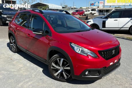 Red 2017 Peugeot 2008 Wagon Gt-Line