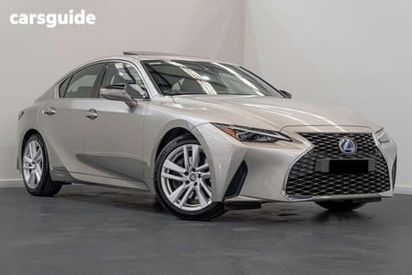 Silver 2020 Lexus IS300H Sedan Luxury Hybrid