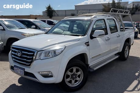 White 2020 Great Wall Steed Dual Cab Utility (4X4)