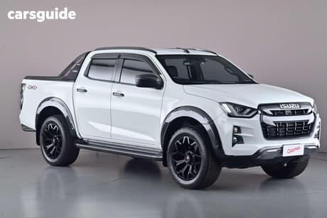 White 2022 Isuzu D-MAX Crew Cab Utility X-Terrain (4X4)