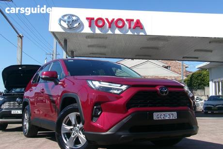 Red 2025 Toyota RAV4 Wagon Gx (2Wd) Hybrid