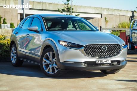 Silver 2023 Mazda CX-30 Wagon G20 Evolve (Fwd)