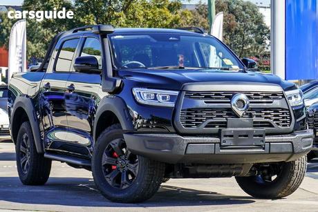Black 2026 GWM Cannon Dual Cab Utility Xsr (4X4)