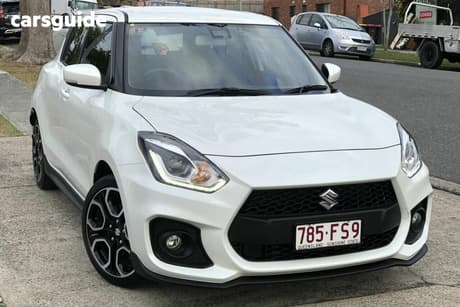 White 2022 Suzuki Swift Hatchback Sport Turbo