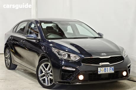 Black 2019 Kia Cerato Sedan Sport