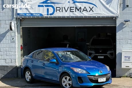Blue 2012 Mazda 3 Sedan Neo