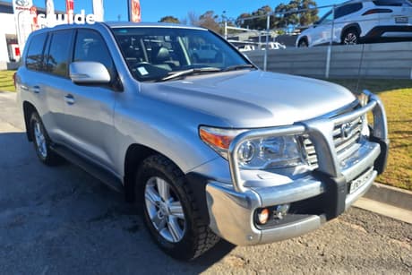 Silver 2013 Toyota Landcruiser Wagon Vx (4X4)