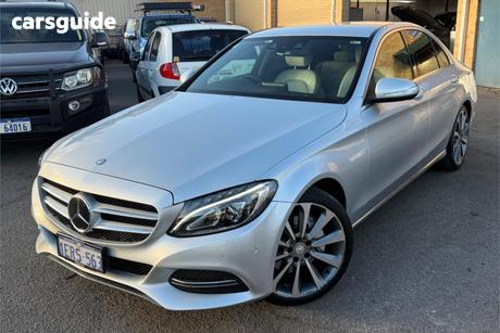 Silver 2015 Mercedes-Benz C250 Sedan Bluetec