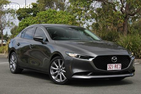 Grey 2019 Mazda 3 Sedan G20 Touring