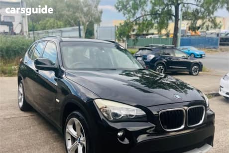 Black 2010 BMW X1 Wagon Sdrive 20D