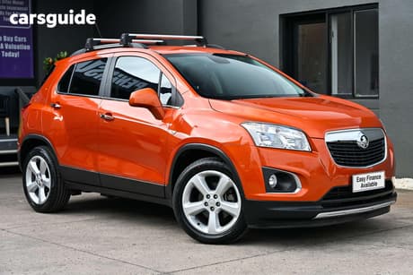 Orange 2016 Holden Trax Wagon Ltz