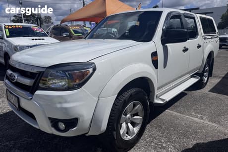 White 2009 Ford Ranger Dual Cab Pick-up Xlt (4X2)