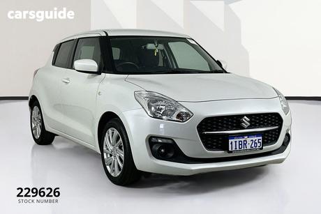 White 2023 Suzuki Swift Hatchback Gl Navi