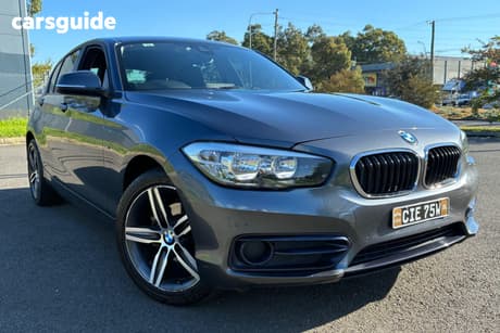 Grey 2015 BMW 1 Hatch 18I SPORT LINE F20 MY15