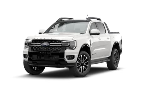 White 2026 Ford Ranger Double Cab Pick Up Platinum 3.0 (4X4)