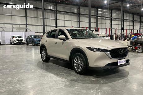 Beige 2024 Mazda CX-5 Wagon G25 Maxx Sport (Awd)