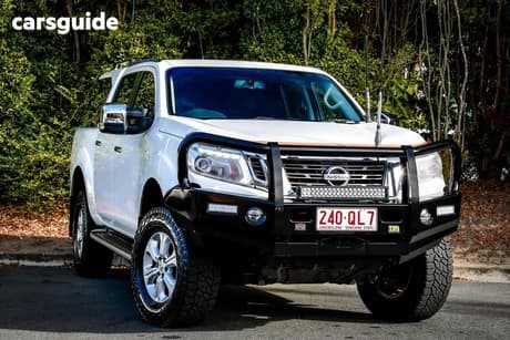 White 2016 Nissan Navara Dual Cab Utility St (4X4)