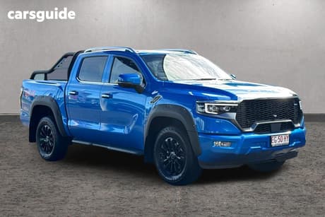 Blue 2025 Foton Tunland Dual Cab Pick-up V9-S (4X4)
